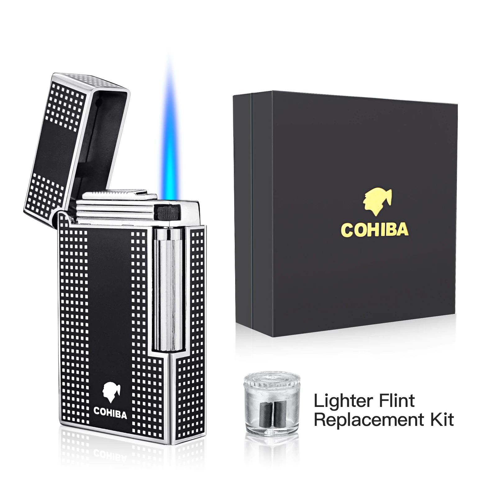 Cohiba sort cigar jet lighter